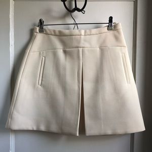 White J. Crew skirt